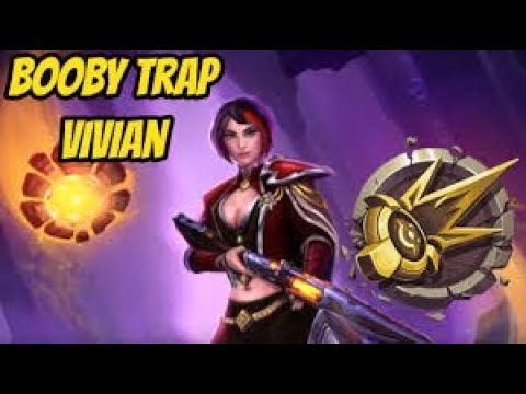 Vivian Gameplay|Capture Point Spawned|Best Damage to enemy|Booby Traps|Paladins