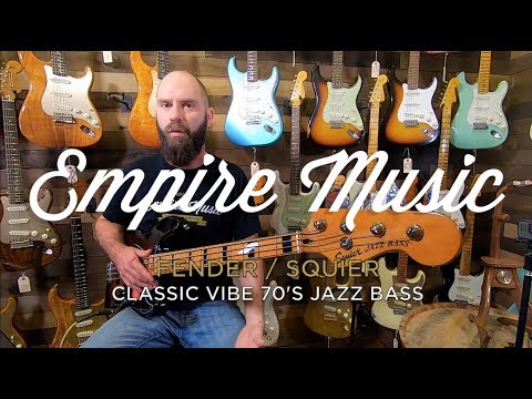 Squier Classic Vibe '70`s Jazz Bass in 3 Colour Sunburst image 9