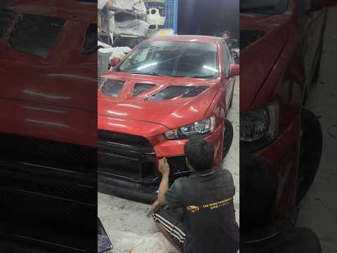Installed a Varis bodykit on the Mitsubishi Lancer EX — feeling brand new 🤩💨🔥 #MitsubishiLancer