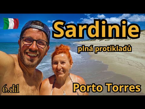 SARDINIE 🇮🇹 - plná protikladů  (6.epizoda) Porto Torres #sardinie#italie#travel#vlog#Porto Torres