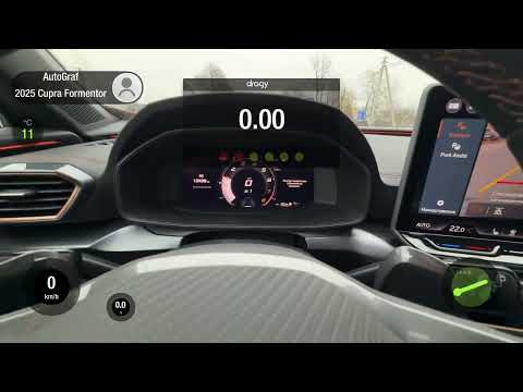 2025 Cupra Formentor VZ 333 HP 0-100, 402M 100-200 Dragy