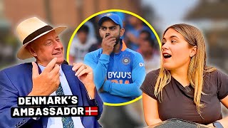 "This Part of Cricket Shocked Me" | Denmark’s Ambassador Talks About Discovering Cricket