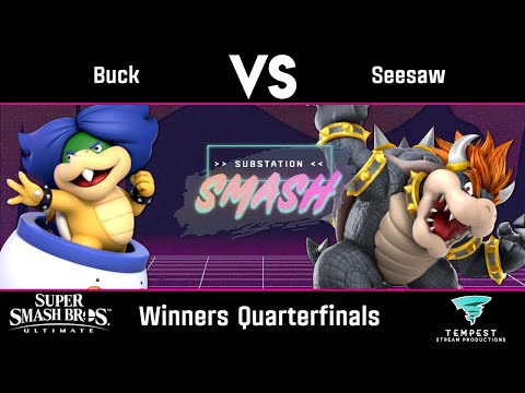 Buck (Bowser Jr)  VS Seesaw (Bowser) - Winners Semifinals - Substation Smash: Final Form