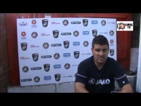 2015-16 - Match 1 v North Ferriby - post match interview