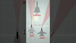 The SR-71 Blackbird VS F-14 and F-15