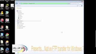 Native Windows 7 FTP upload