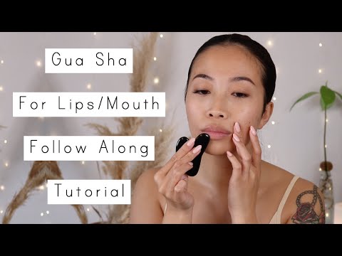 Gua Sha For Lips/Mouth - Follow Along Tutorial.