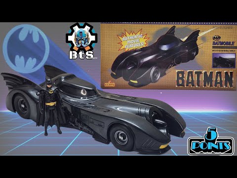 Batman 1989 5 Points Mezco BATMOBILE Review! Bert the Stormtrooper Reviews!