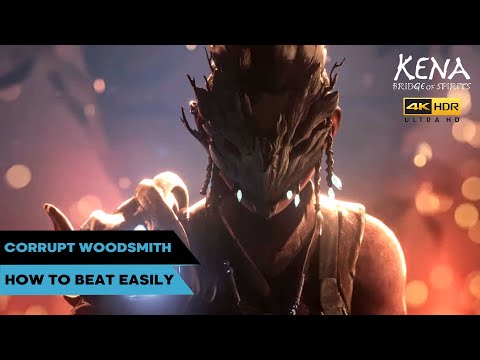 Corrupt Woodsmith Guided Boss Fight | How to Defeat Corrupt Woodsmith - Kena: Bridge of Spirits