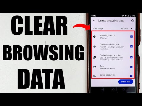 How to Clear Browsing Data on Chrome Android Phone