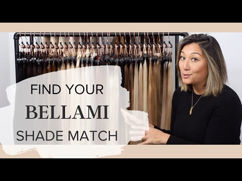 How to Find Your Color Match for BELLAMI Hair...