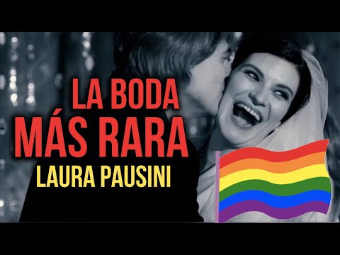 Así fue la rara boda de Laura Pausini 🌈