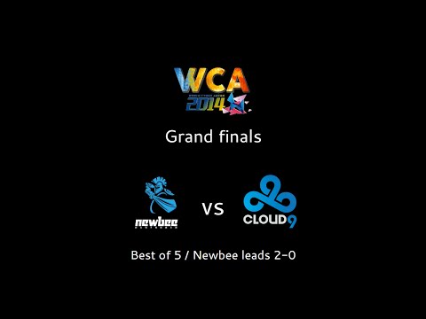 WCA2014 finals Newbee vs Cloud9 Game 2 | Snak / recap