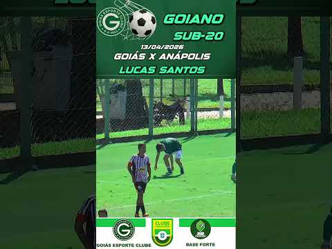 GOL DO LUCAS SANTOS | GOIÁS 7 X 1 ANÁPOLIS | GOIANO SUB-20 | 13/04/2026