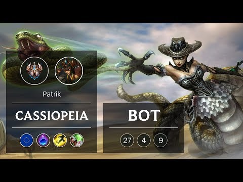 Cassiopeia Bot vs Lucian - EUW Challenger Patch 8.24