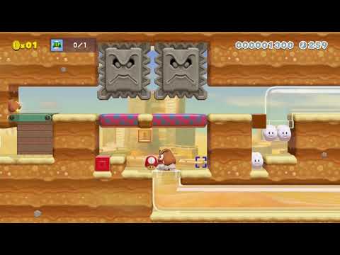 Mario's 1-up Expedition! by OCTOBAGGER 🍄 Super Mario Maker 2 #aip 😶 No Commentary