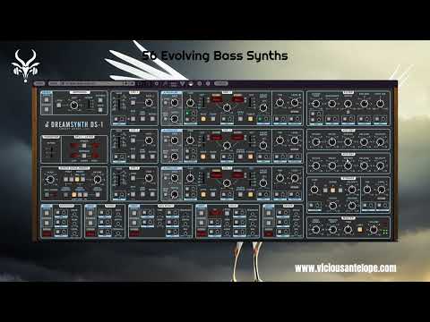 Cherry Audio Dreamsynth Presets by Vicious Antelope - Bass Arise - Analog Evolving Bass Synths