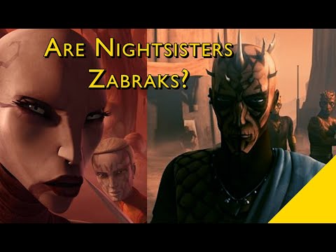 What Species Are The Nightsisters? - Dathomirians Vs Iridonians