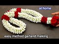 Nanthiyavattai Malai Kattuvathu Eppadi Nanthiyavattai Poo Kattuvathu Eppadi Wedding Garland Making
