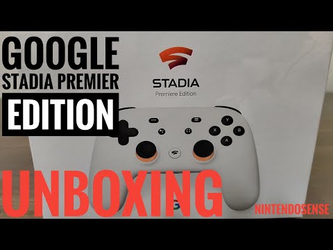 Google Stadia Premier Edition Unboxing!