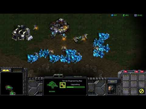 Starcraft Remastered: 1 (Terran) vs 7 A.I. (Random)