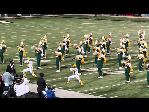 GVSU Halftime visitors - Kentucky State University Mighty Marching Thoroughbreds - 10/7/2023