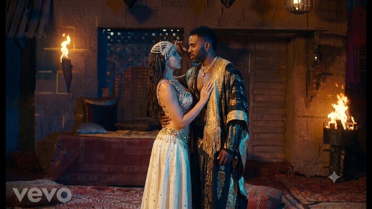 Jason Derulo & Nora Fatehi – Midnight ✨ | 4K by afro dance music  — Official Music Video