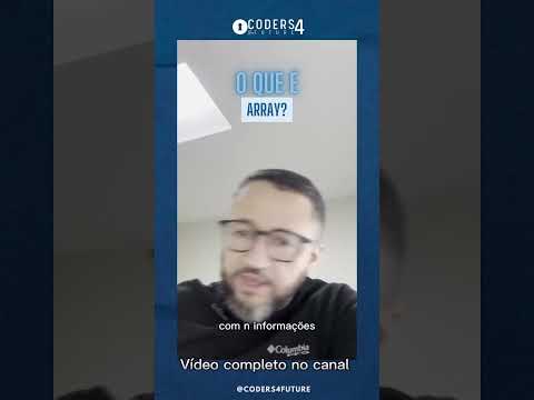 o que é array? #shorts