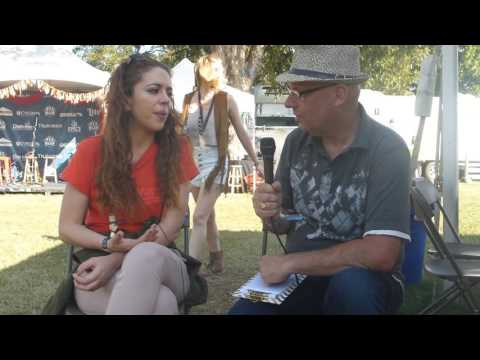 Brazilian Songstress Luisa Maita Talks To Marty Duda at ACL