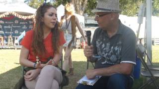 Brazilian Songstress Luisa Maita Talks To Marty Duda at ACL