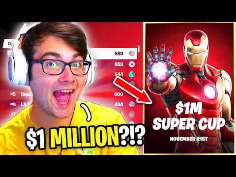 I WON In The $1,000,000 SUPER CUP FINALS in Fortnite! (Fortnite Competitive Tournament)