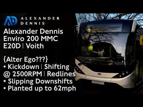 {Alter Ego???} Unrestricted ADL Enviro 200 MMC Voith w/ Kickdown gets Planted up to 62mph