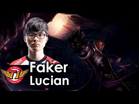 FAKER LUCİAN VS LEBLANC  KDA : 13/6/14 MİD LANE V10.7