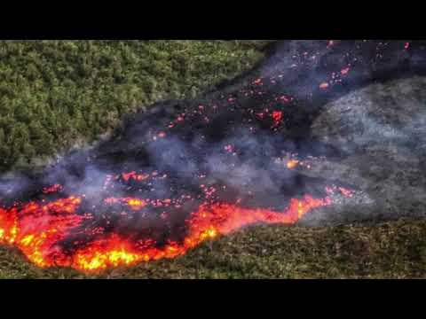 image : Ile de la Réunion: volcan en irruption