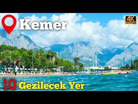 Top 10 Places to Visit in KEMER, ANTALYA - 4K (2024) | Kemer Antalya Travel Guide