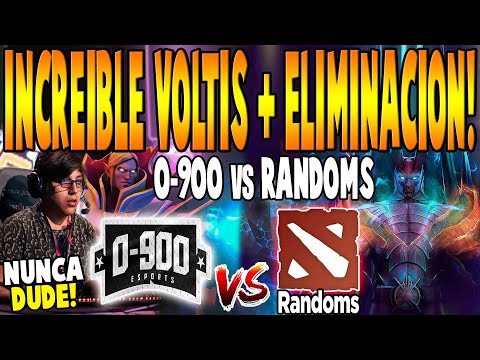 0-900 vs RANDOMS [BO1] - ELIMINACION! "Increíble Voltis" - Open Qualifier DPC SA 2021 DOTA 2