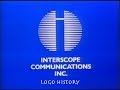 Interscope Communications Logo History 22