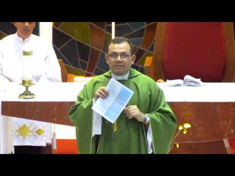 Homilia Pe. Lécio Santos - 12/07/2015 - 15º DO TEMPO COMUM - Par. Imaculado Coração de Maria