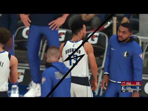 【Simulation】All Time Miami Heat vs '21-'22 Dallas Mavericks