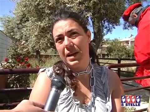 Sfrattata dagli abusivi a Li Punti