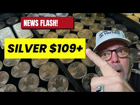SILVER $109+ PRICE ALERT! (Stackers Need To See This)