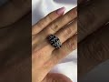 Серебряное кольцо с сапфиром 3.833ct