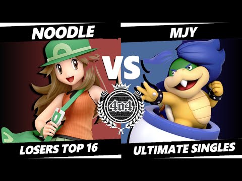 4o4 Smash Night 52 - noodle (Pokemon Trainer) vs MJY (Bowser Jr.) - Losers Top 16