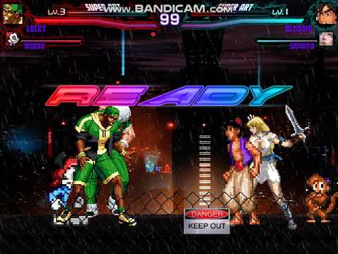 MUGEN Request: Lucky Glauber & Wakko Vs Aladdin & Sophitia