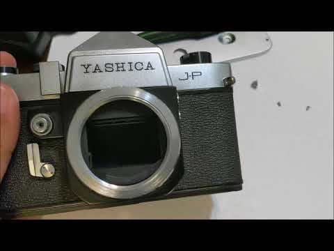 Yashica J-P the Simply Odd minimalist SLR of 1964