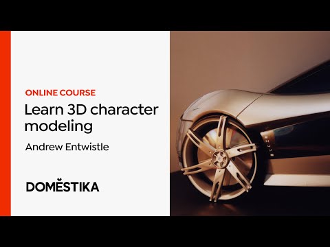 3D Character Modeling for Organic and Hard Surfaces - Course by Andrew Entwistle | Domestika English