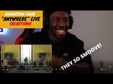 {ANOTHER ONE!} ANDERSON PAAK & FREE NATIONALS "ANYWHERE" GRUB HUB BITES REACTION!