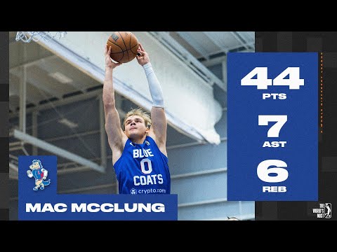 Mac McClung Drops A CAREER-HIGH 44 PTS Versus Raptors 905