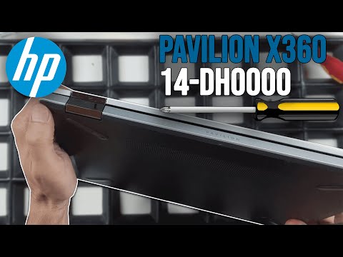 HP Pavilion x360 14-dh0000 von Innen - RAM, SSD, Akku, Lüfter wechseln