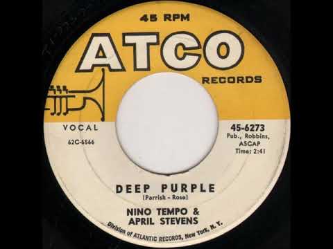 Nino Tempo & April Stevens ‎- Deep Purple (1963)